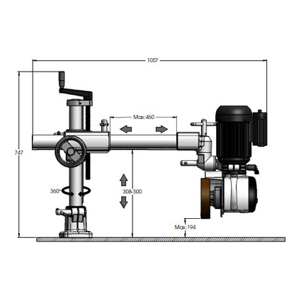 Máquina automática de carpintería, alimentador eléctrico de 8 velocidades, 1 rodillo, máquina de madera