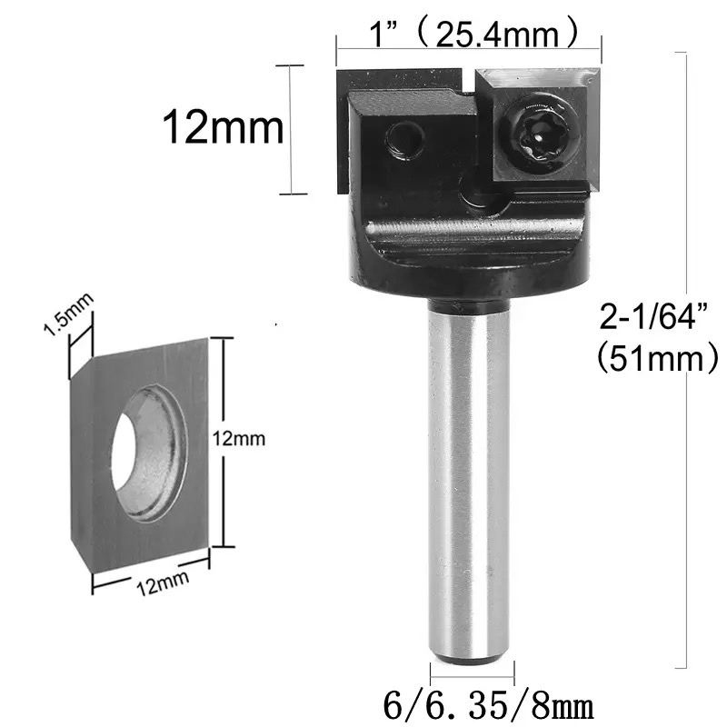 Broca cepilladora de madera Brocas enrutadoras para superficies de spoilboard CNC